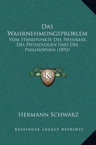 Cover of Das Wahrnehmungsproblem