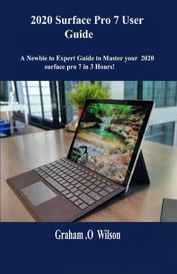 Book cover for 2020 Surface Pro 7 User Guide