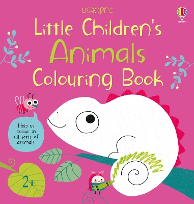 Book cover for Little Children's Animals Colouring Book