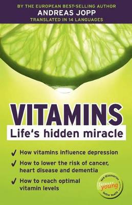 Book cover for Vitamins. Lifes hidden miracle.