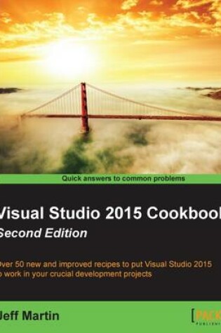 Cover of Visual Studio 2015 Cookbook -