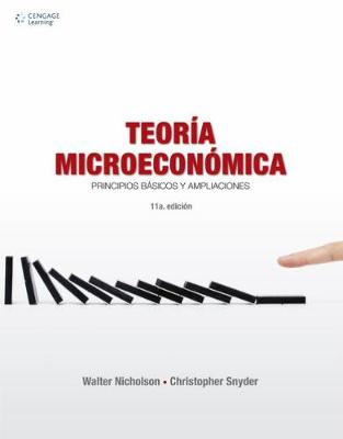 Book cover for Teoría Microeconómica