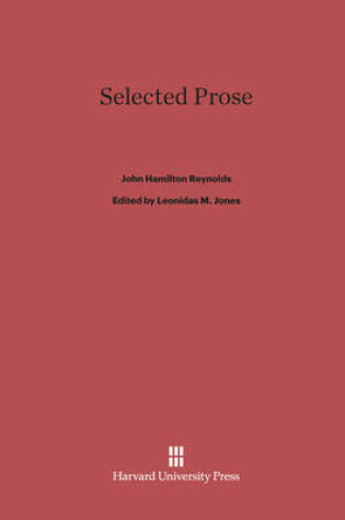 Cover of Selected Prose