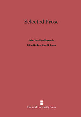 Book cover for Selected Prose