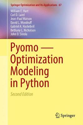 Cover of Pyomo - Optimization Modeling in Python