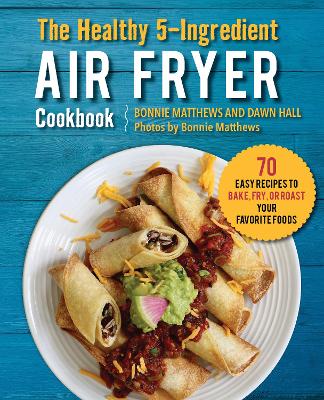 Book cover for The Healthy 5-Ingredient Air Fryer Cookbook