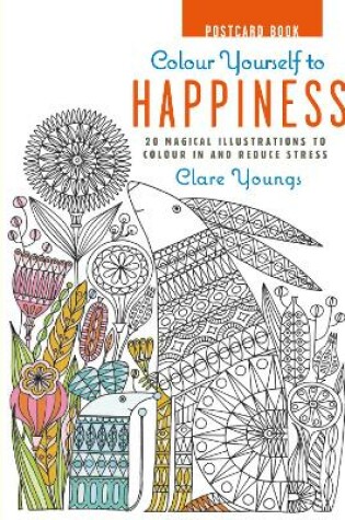 Cover of Colour Yourself to Happiness Postcard Book