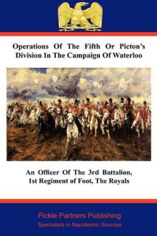 Cover of Operations of the Fifth or Picton's Division in the Campaign of Waterloo