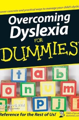 Cover of Overcoming Dyslexia For Dummies