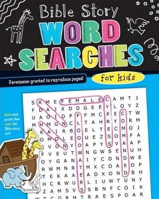 Book cover for Bible Story Word Searches for Kids