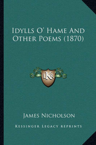 Cover of Idylls O' Hame and Other Poems (1870)