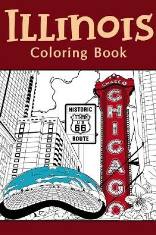 Cover of Illinois Coloring Book