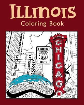 Book cover for Illinois Coloring Book