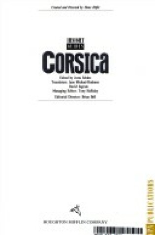Cover of Corsica Insight Guide