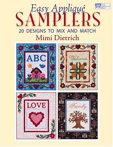 Book cover for Easy Appliqué Samplers