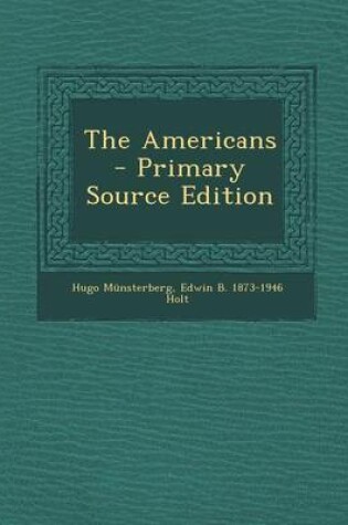 Cover of The Americans - Primary Source Edition