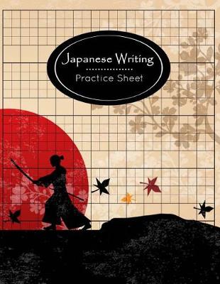 Book cover for Japanese Writing Practice Sheet