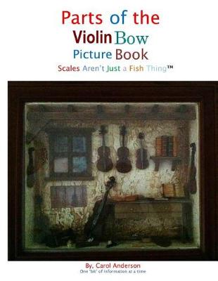 Book cover for Parts of the Violin Bow Picture Book