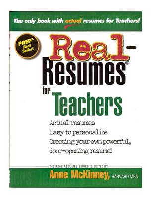 Book cover for Real-Resumes for Teachers