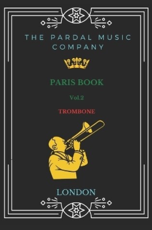 Cover of Paris Book Vol.2 TROMBONE