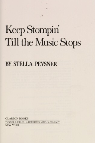 Cover of Keep Stompin' Till the Music Stops