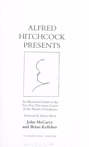 Book cover for Alfred Hitchcock Presents