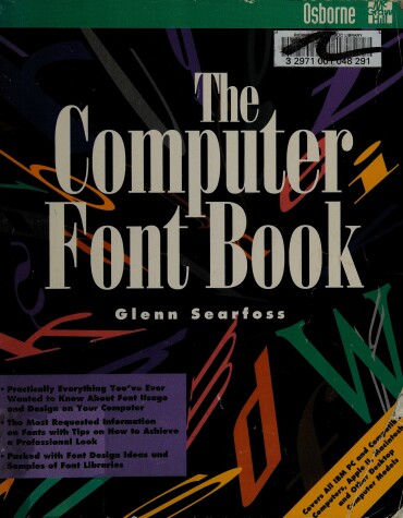 Book cover for Computer Font Book