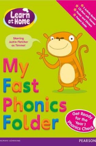 Cover of Learn at Home: My Fast Phonics Folder Pack