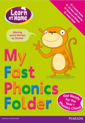 Book cover for Learn at Home: My Fast Phonics Folder Pack