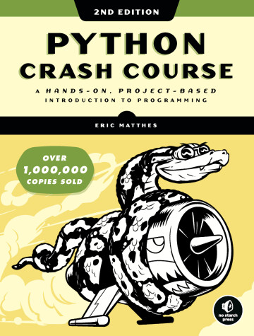 Cover of Python Crash Course (2nd Edition)