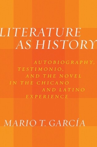 Cover of Literature as History