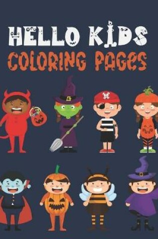 Cover of Hello Kids Coloring Pages