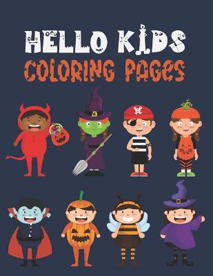 Book cover for Hello Kids Coloring Pages