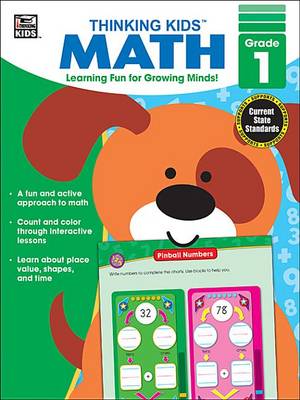 Book cover for Thinking Kids' Math, Grade 1