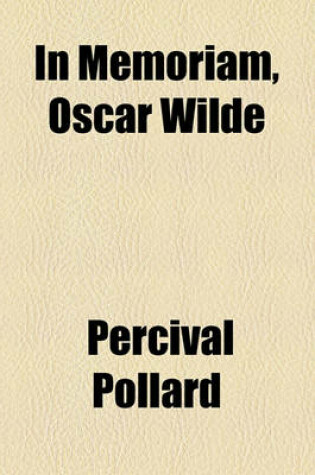 Cover of In Memoriam, Oscar Wilde