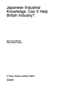 Book cover for Japanese Industrial Knowledge