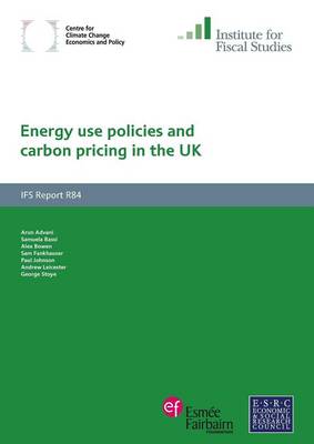 Book cover for Energy Use Policies and Carbon Pricing in the UK