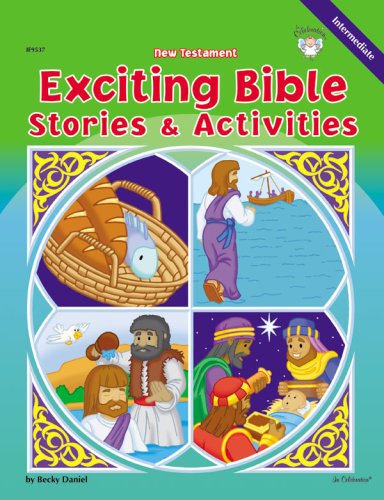 Book cover for Exciting Bible Stories and Activities, New Testament