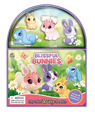 Book cover for Blissful Bunnies: My Mini Busy Books For Kids