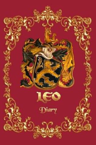 Cover of Leo Diary - A Diary For Leo Zodiac Sign - 6x9, 120 pages