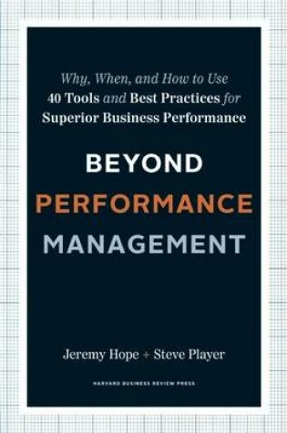 Cover of Beyond Performance Management