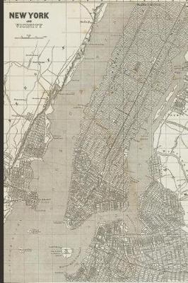 Cover of Vintage Map of New York City Journal