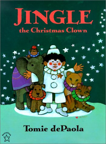 Book cover for Jingle, the Christmas Clown