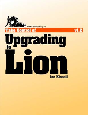 Book cover for Take Control of Upgrading to Lion