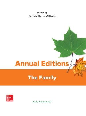 Book cover for Annual Editions: The Family