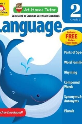 Cover of At-Home Tutor: Language, Grade 2 Workbook