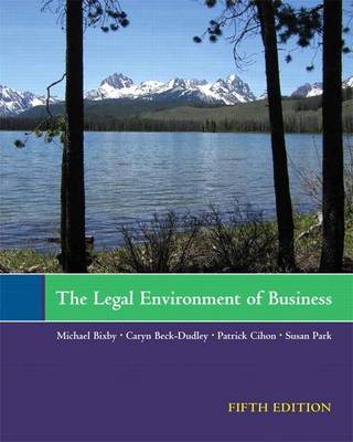 Book cover for The Legal Environment of Business