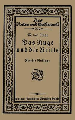 Book cover for Das Auge Und Die Brille