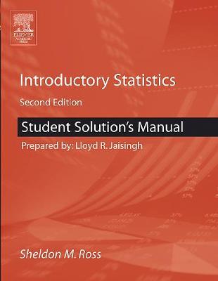 Book cover for Student Solutions Manual for Introductory Statistics