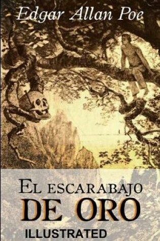 Cover of El escarabajo de oro ILLUSTRATED